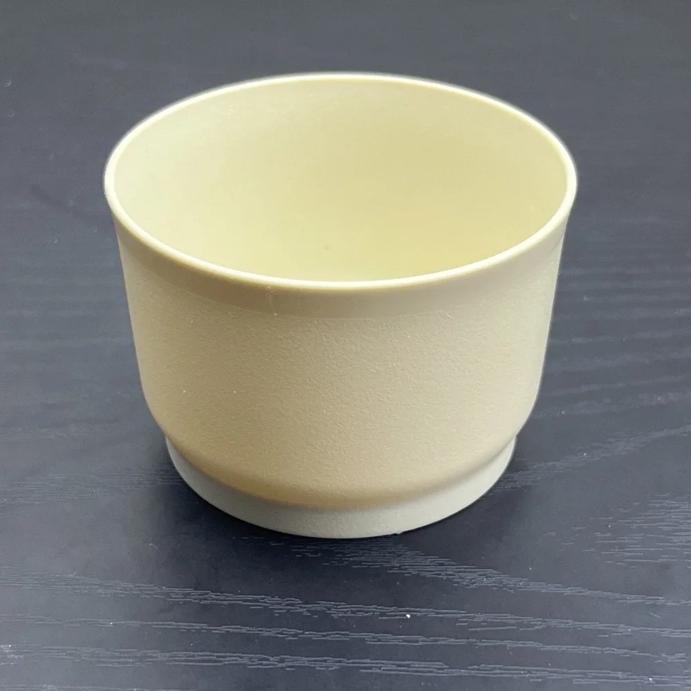 VTG Tupperware 1229-14 Tan‎ Storage Container No Lid Kitchen Canister